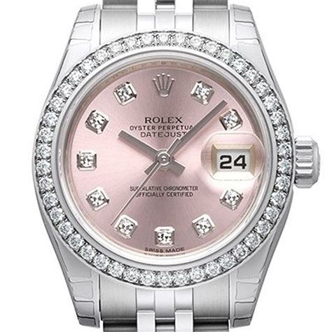 rolex pink face with diamonds|rolex lady datejust pink.